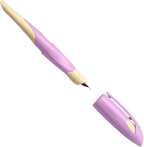 Stylo plume "EASYbirdy" Pastel Edition L - Rose/abricot