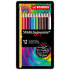 Crayons de couleur aquacolor "ARTY" - Etui de 12
