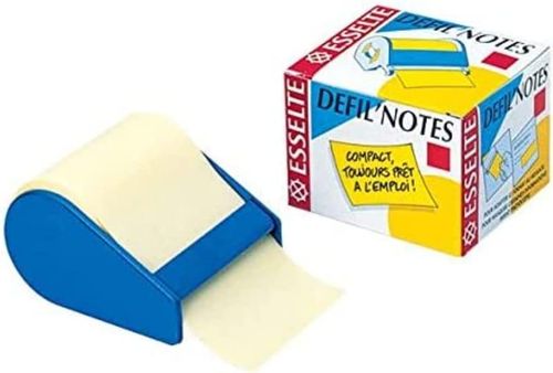Notes adhésives "Defil'Notes" - 10 m x 60 mm - Jaune
