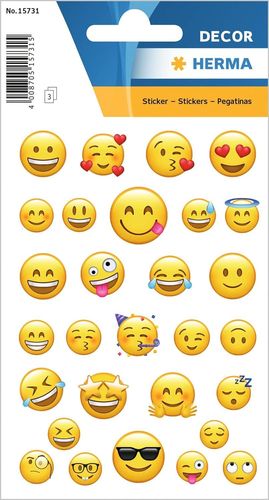 Autocollants DECOR "Lovely Emojis"