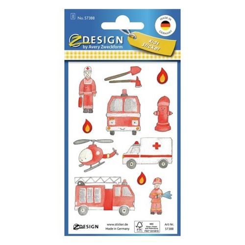 Stickers Z-Design Kids - Héros du quotidien