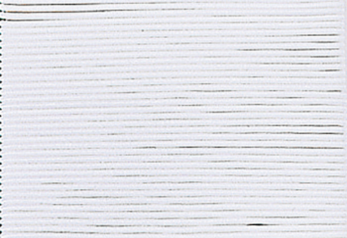Cordelette en caoutchouc, longueur: 5m - Blanc
