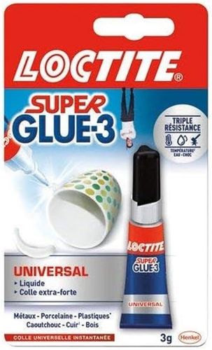 Colle instantanée Super Glue 3 - Liquide