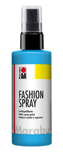 Peinture textile "Fashion-Spray" - 100 ml - Bleu ciel