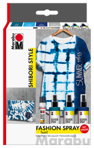 Peinture textile "Fashion-Spray" - Shibori Style