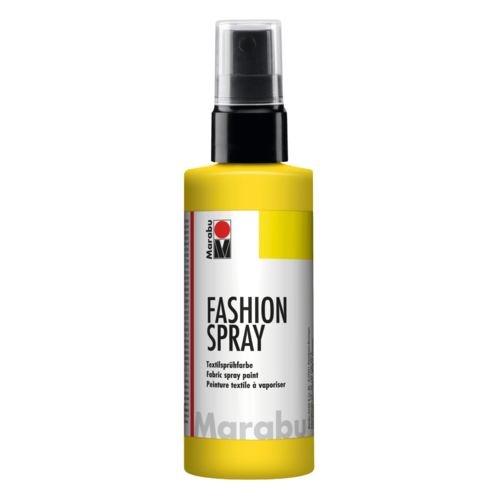 Peinture textile "Fashion-Spray" - 100 ml - Jaune soleil