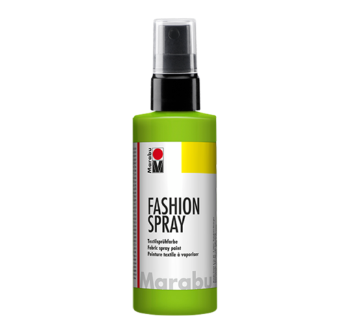 Peinture textile "Fashion-Spray" - 100 ml - Vert réséda