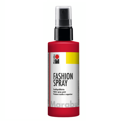 Peinture textile "Fashion-Spray" - 100 ml - Rouge