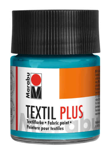 Peinture pour tissu "Textil plus" - 50 ml - Turquoise