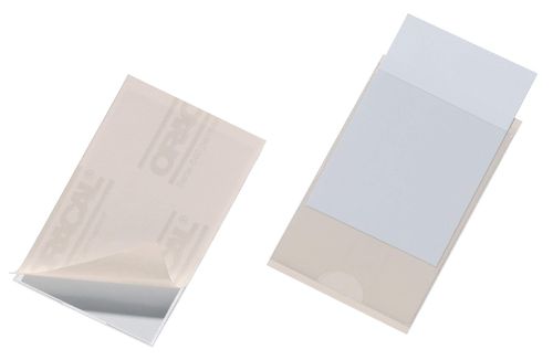 Pochette adhésive "Pocketfix" (L)90 x (H)57 mm - Par 100